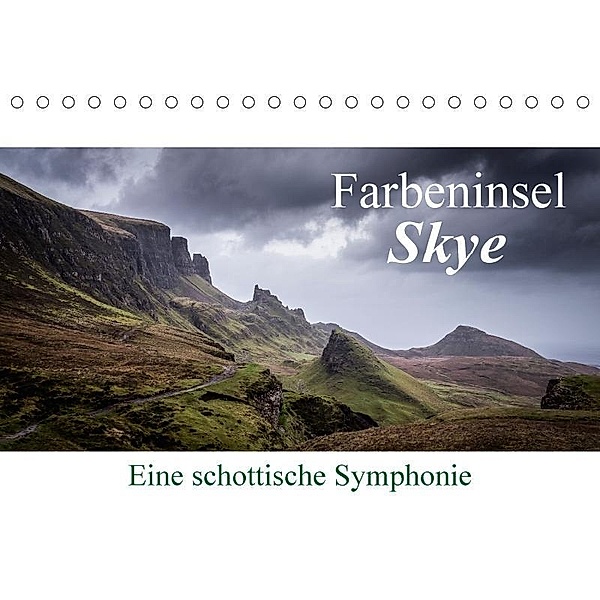 Farbeninsel Skye (Tischkalender 2017 DIN A5 quer), Michiel Mulder