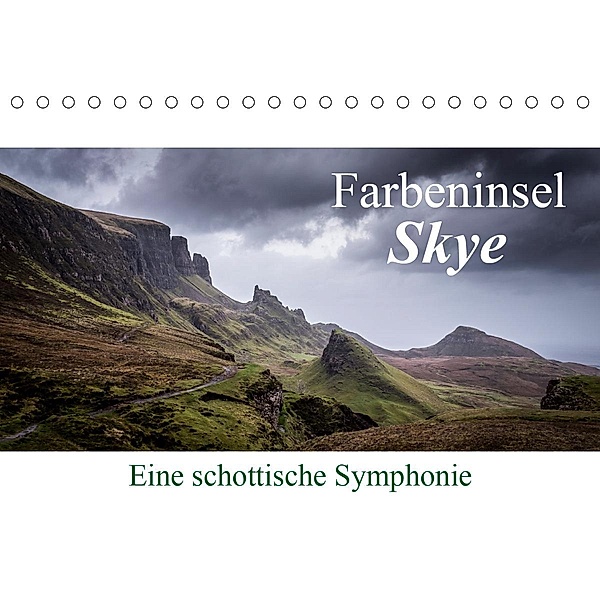 Farbeninsel Skye (Tischkalender 2021 DIN A5 quer), Michiel Mulder / Corsa Media