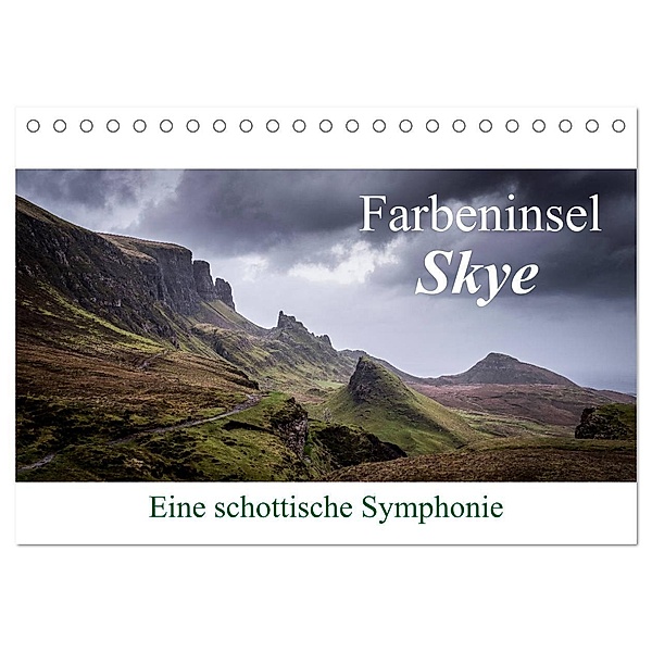 Farbeninsel Skye (Tischkalender 2024 DIN A5 quer), CALVENDO Monatskalender, Michiel Mulder / Corsa Media