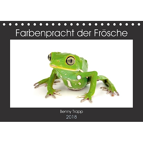 Farbenpracht der Frösche (Tischkalender 2018 DIN A5 quer), Benny Trapp