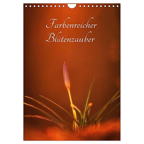 Farbenreicher Blütenzauber (Wandkalender 2024 DIN A4 hoch), CALVENDO Monatskalender, Alena Holtz