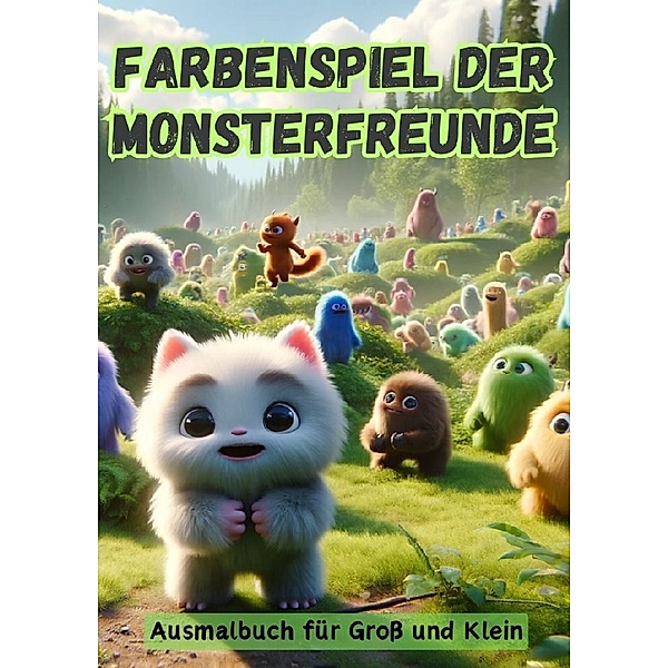 Farbenspiel der Monsterfreunde, Maxi Pinselzauber