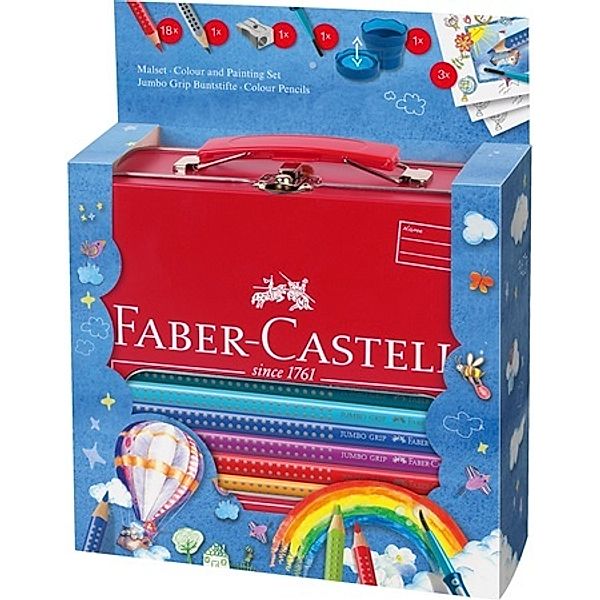 Farber Castell - Jumbo GRIP Malset - Motiv: Heissluftballon