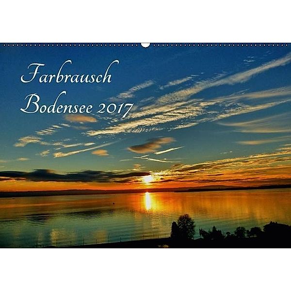 Farbrausch Bodensee (Wandkalender 2017 DIN A2 quer), Sabine Brinker