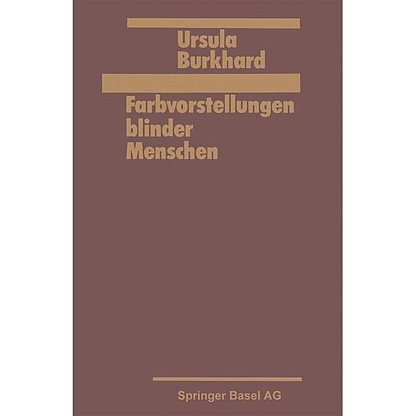 Farbvorstellung blinder Menschen, Burkhard