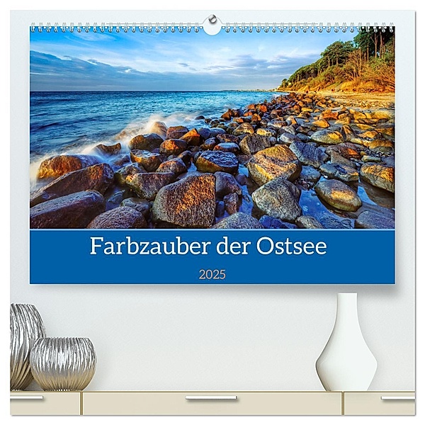 Farbzauber der Ostsee (hochwertiger Premium Wandkalender 2025 DIN A2 quer), Kunstdruck in Hochglanz, Calvendo, Margret Rath Photography