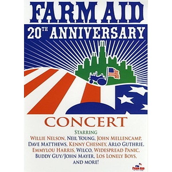 Farm Aid - 20th Anniversary Concert, Diverse Interpreten