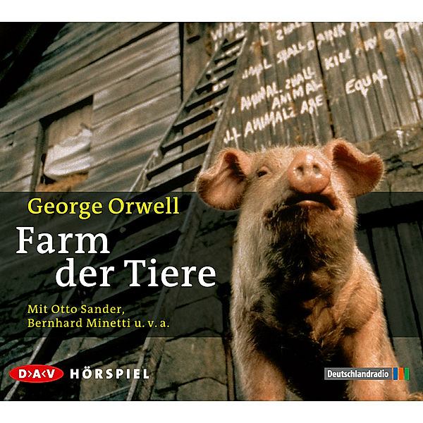 Farm der Tiere, 1 Audio-CD, George Orwell