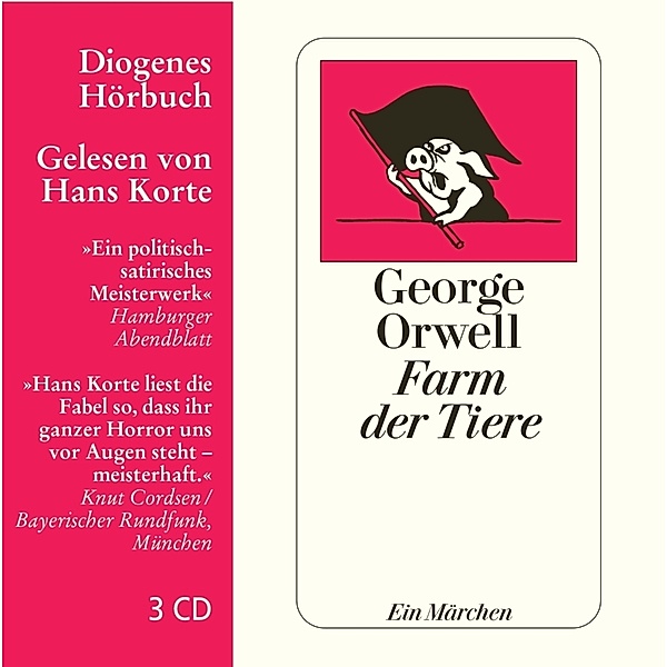 Farm der Tiere,3 Audio-CD, George Orwell
