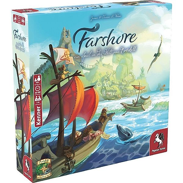 Pegasus Spiele Farshore  Ein Spiel in der Welt von Everdell