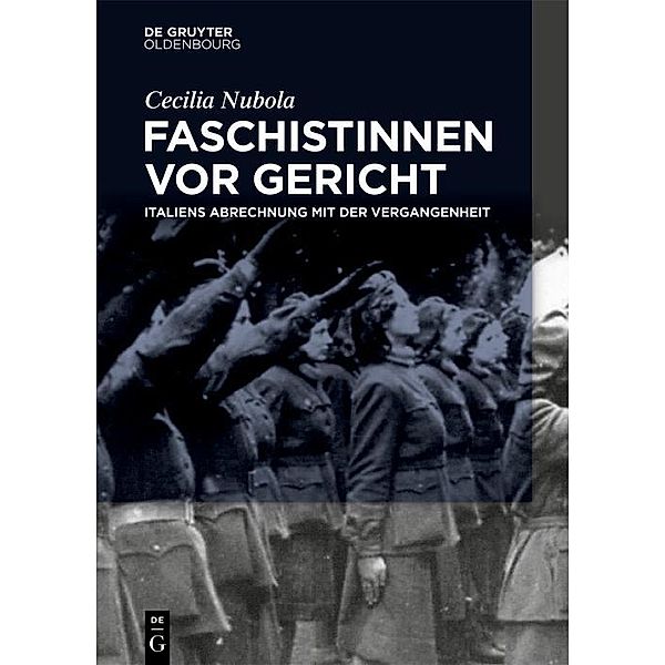 Faschistinnen vor Gericht / Jahrbuch des Dokumentationsarchivs des österreichischen Widerstandes, Cecilia Nobula