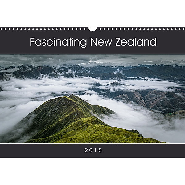 Fascinating New Zealand (Wall Calendar 2019 DIN A3 Landscape), Mario Pr8cht
