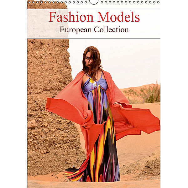 Fashion Models European Collection (Wall Calendar 2019 DIN A3 Portrait), Jon Grainge