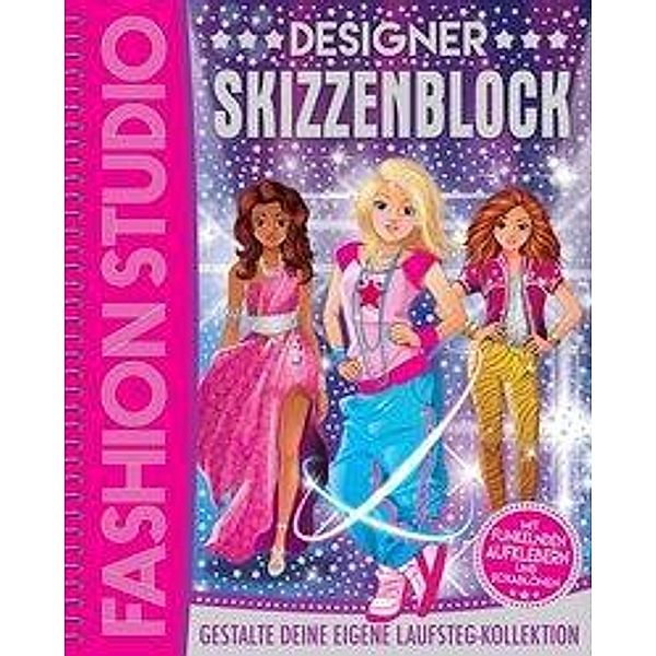 Fashion Studio Designer Skizzenblock