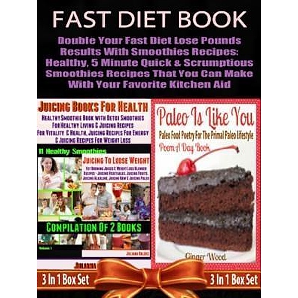 Fast Diet Book: Double Your Fast Diet Lose Pounds Results With Smoothies Recipes: Healthy, 5 Minute Quick & Scrumptious Smoothies Recipes That You Can Make With Your Favorite Kitchen Aid / Inge Baum, Juliana Baldec