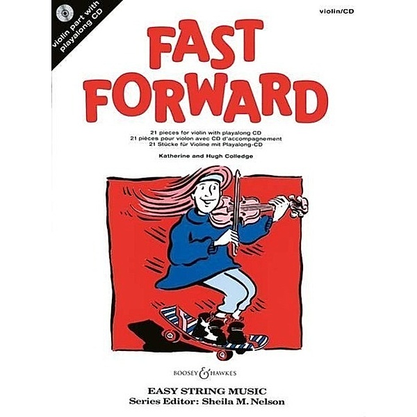 Fast Forward, Einzelstimme Violine, m. Audio-CD, Katherine Colledge, Hugh Colledge