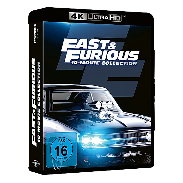 Fast & Furious - 10-Movie-Collection, Paul Walker Dwayne Johnson Vin Diesel