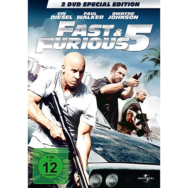 Fast & Furious 5 - Special Edition, Paul Walker,dwayne (the Rock) Johnson Vin Diesel