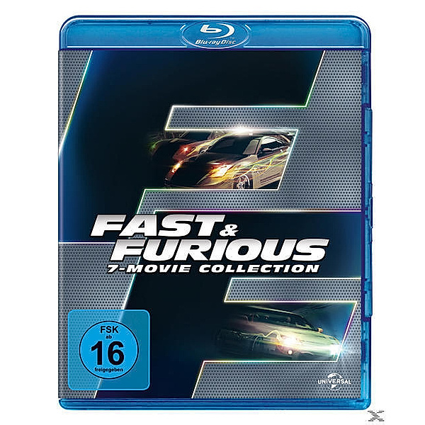 Fast & Furious - 7 Movie Collection BLU-RAY Box, Ken Li, Gary Scott Thompson, Erik Bergquist, David Ayer, Michael Brandt, Derek Haas, Chris Morgan