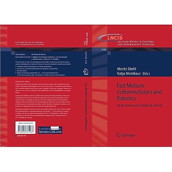 Fast Motions in Biomechanics and Robotics / Lecture Notes in Control and Information Sciences Bd.340