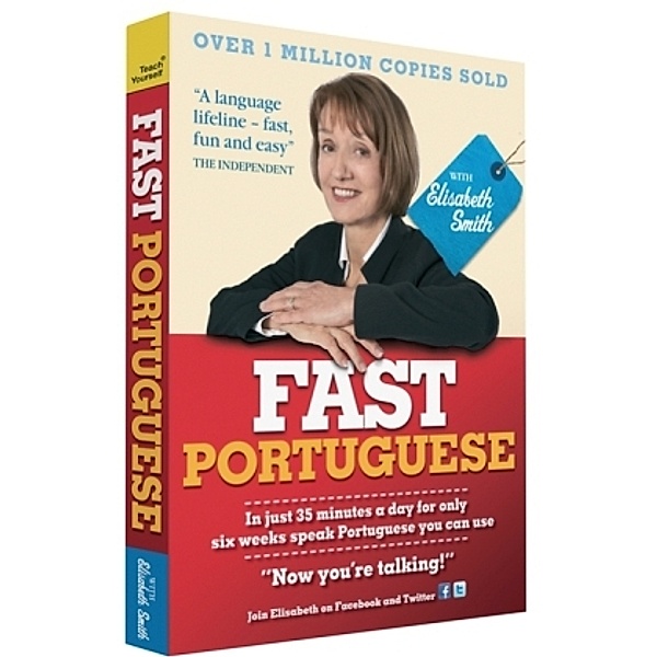 Fast Portuguese with Elisabeth Smith (Coursebook), m.  Buch, m.  CD-ROM