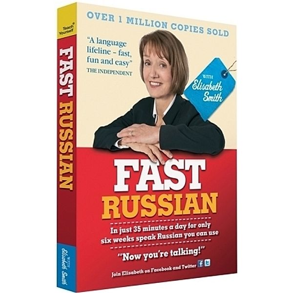 Fast Russian with Elisabeth Smith (Coursebook), m.  Buch, m.  CD-ROM