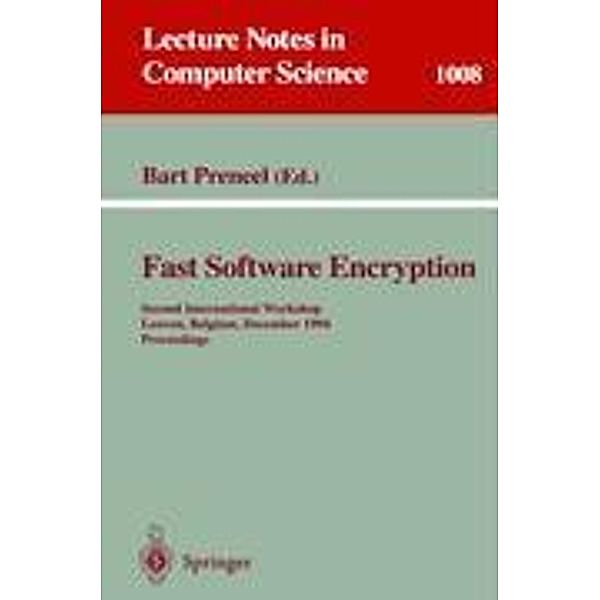 Fast Software Encryption