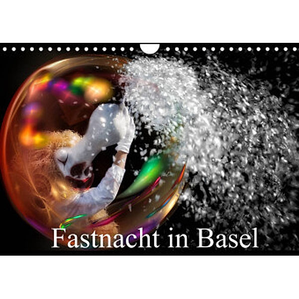 Fastnacht in BaselAT-Version  (Wandkalender 2022 DIN A4 quer), Alain Gaymard