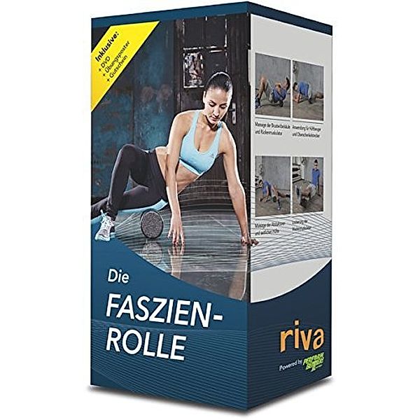 Faszien-Rolle ( mit DVD und Anleitung)