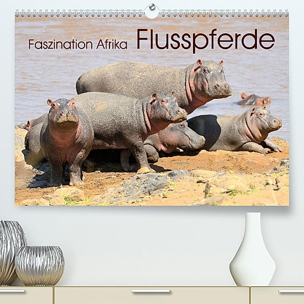 Faszination Afrika: Flusspferde (Premium, hochwertiger DIN A2 Wandkalender 2023, Kunstdruck in Hochglanz), Elmar Weiß