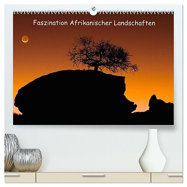 Faszination Afrikanischer Landschaften (hochwertiger Premium Wandkalender 2025 DIN A2 quer), Kunstdruck in Hochglanz, Calvendo, Frank Weitzer