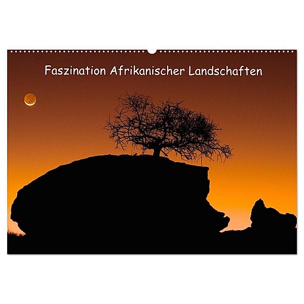Faszination Afrikanischer Landschaften (Wandkalender 2024 DIN A2 quer), CALVENDO Monatskalender, Frank Weitzer