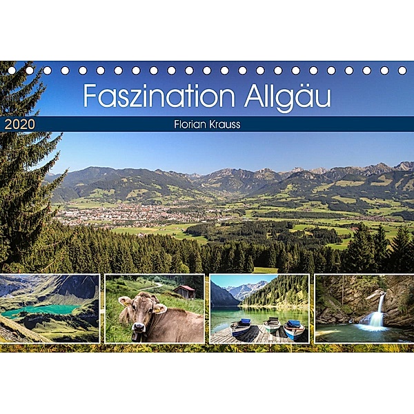 Faszination Allgäu (Tischkalender 2020 DIN A5 quer), Florian Krauss
