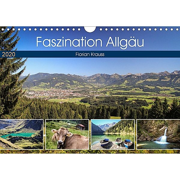 Faszination Allgäu (Wandkalender 2020 DIN A4 quer), Florian Krauss