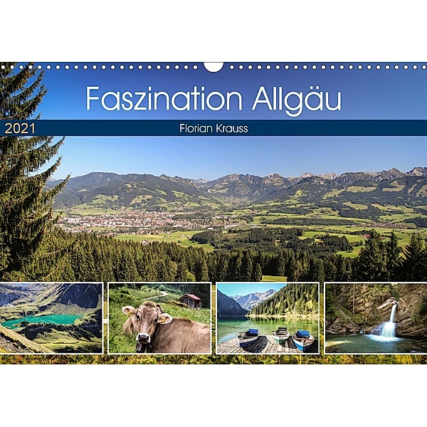Faszination Allgäu (Wandkalender 2021 DIN A3 quer), Florian Krauss