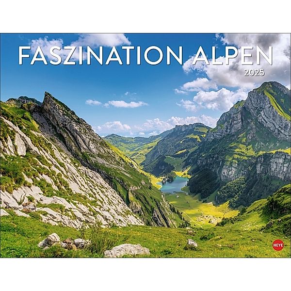 Faszination Alpen Posterkalender 2025