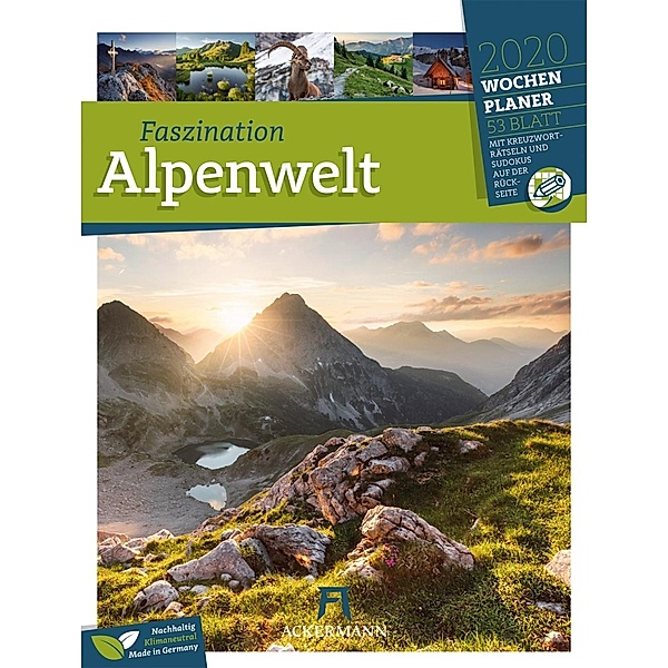 Faszination Alpenwelt - Wochenplaner 2020