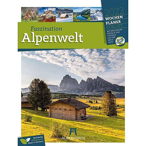 Faszination Alpenwelt - Wochenplaner 2022