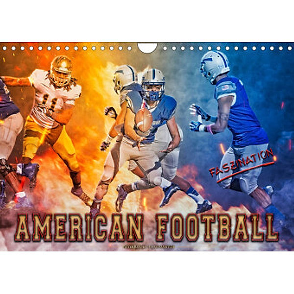 Faszination American Football (Wandkalender 2022 DIN A4 quer), Peter Roder