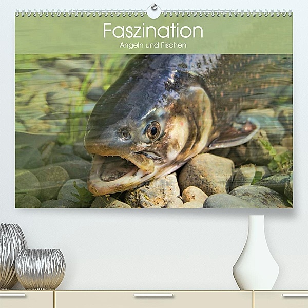 Faszination Angeln und Fischen (Premium, hochwertiger DIN A2 Wandkalender 2023, Kunstdruck in Hochglanz), Elisabeth Stanzer
