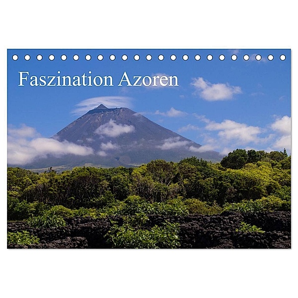 Faszination Azoren (Tischkalender 2024 DIN A5 quer), CALVENDO Monatskalender, Andreas Rieger