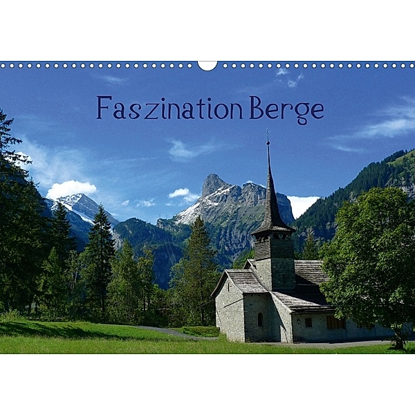Faszination Berge (Posterbuch DIN A3 quer), Kattobello