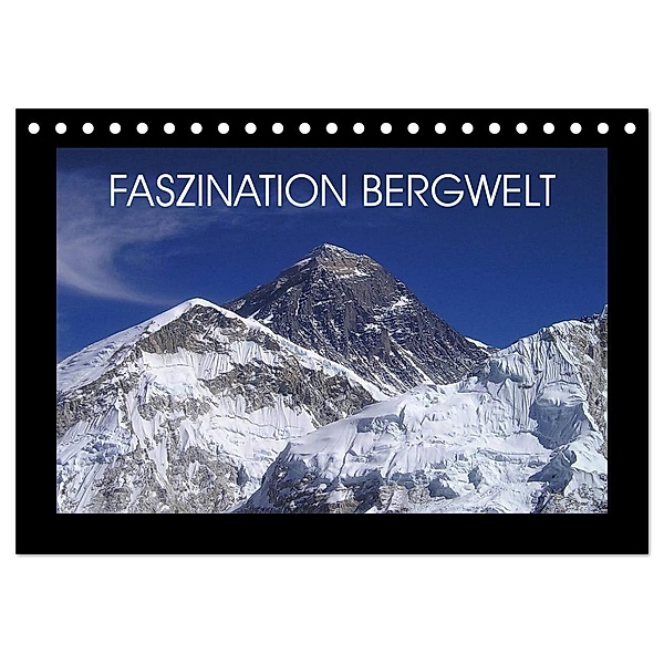 Faszination Bergwelt (Tischkalender 2024 DIN A5 quer), CALVENDO Monatskalender, Jan Wolf