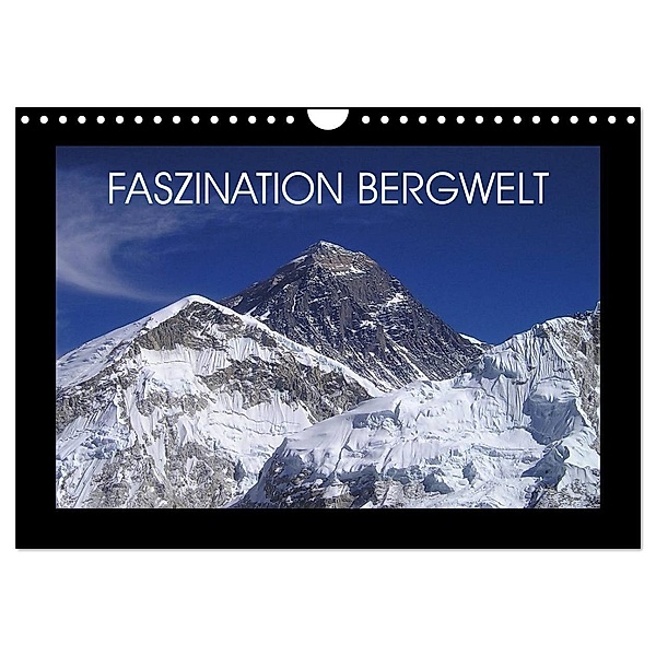 Faszination Bergwelt (Wandkalender 2024 DIN A4 quer), CALVENDO Monatskalender, Jan Wolf