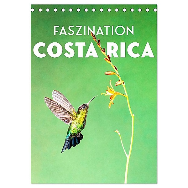 Faszination Costa Rica (Tischkalender 2024 DIN A5 hoch), CALVENDO Monatskalender, SF