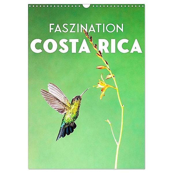 Faszination Costa Rica (Wandkalender 2024 DIN A3 hoch), CALVENDO Monatskalender, SF