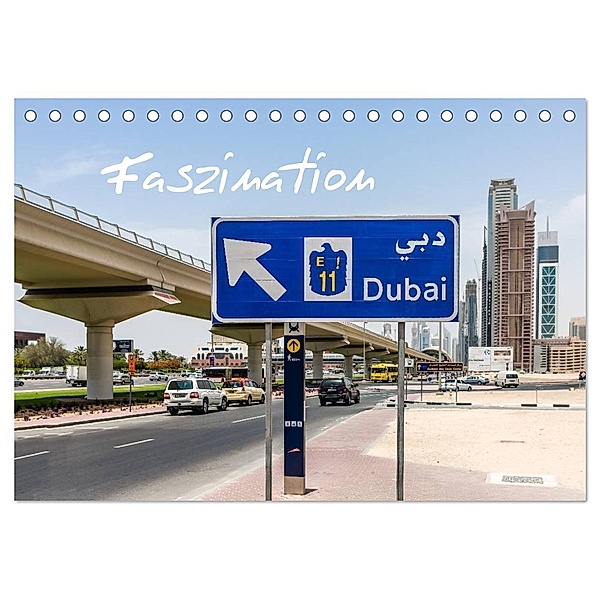 Faszination Dubai (Tischkalender 2024 DIN A5 quer), CALVENDO Monatskalender, Holger Much Photography