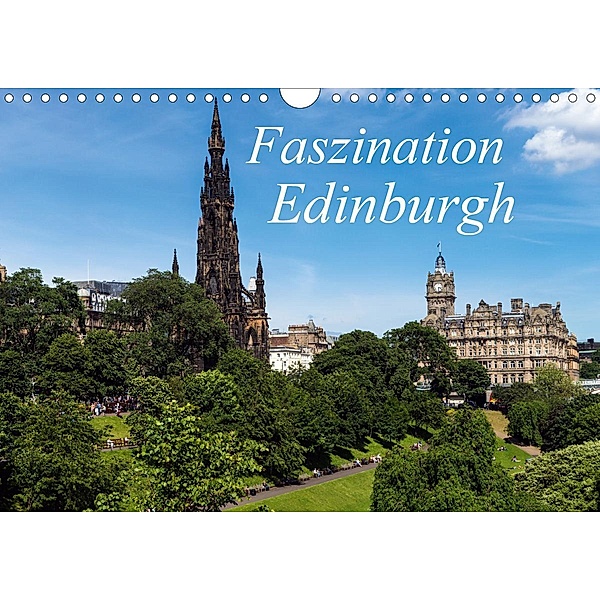 Faszination Edinburgh (Wandkalender 2021 DIN A4 quer), Holger Much Photography Berlin