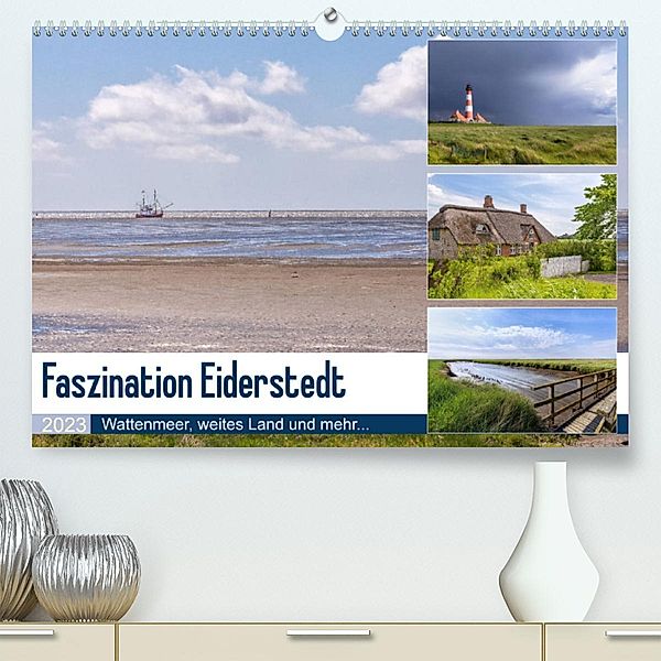 Faszination Eiderstedt (Premium, hochwertiger DIN A2 Wandkalender 2023, Kunstdruck in Hochglanz), Axel Matthies