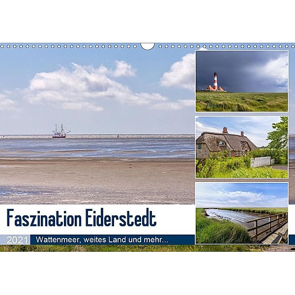 Faszination Eiderstedt (Wandkalender 2021 DIN A3 quer), Axel Matthies